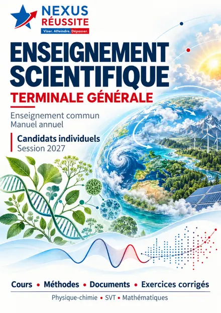 Couverture : Enseignement scientifique — Terminale